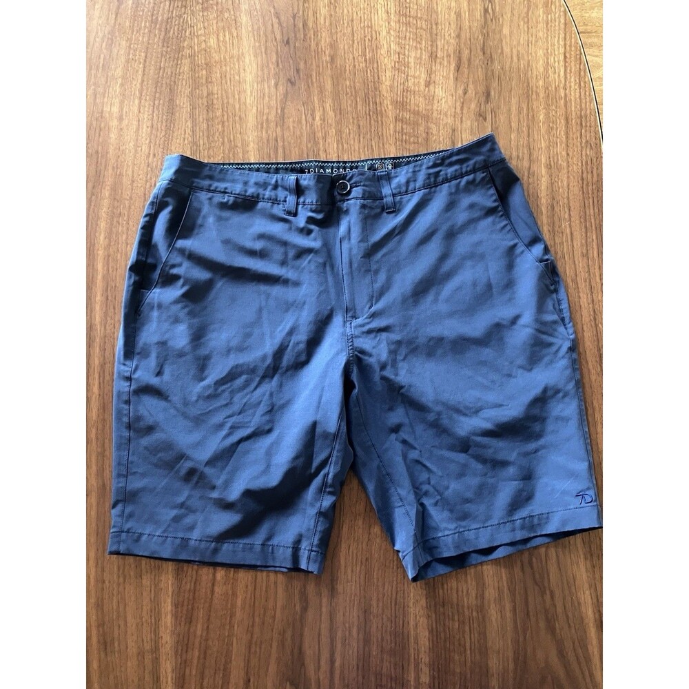 7 Diamonds Momentum Performance Shorts Blue Men’s Size 36 Golf Sports Casual